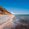 Nature, landscape, sky, clouds, sea, sand, coast, stone, rock, flowers, seasons, photo, image, picture, color, summer