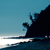 Nature, landscape, sky, clouds, sea, sand, coast, stone, rock, flowers, seasons, photo, image, picture, color, summer. long exposition, night