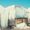 Nature, landscape, sky, clouds, sea, sand, coast, stone, rock, flowers, seasons, photo, image, picture, color, winter, icy, frozen