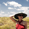 Цветна портретна фотография на момиче